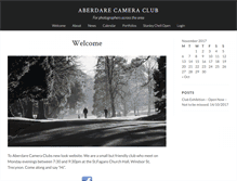 Tablet Screenshot of aberdarecameraclub.co.uk